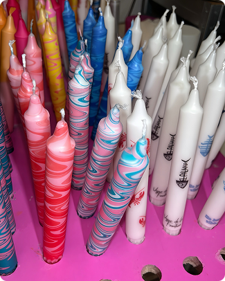 Dip, Dye & Design - Taper Candle Workshop in Berlin