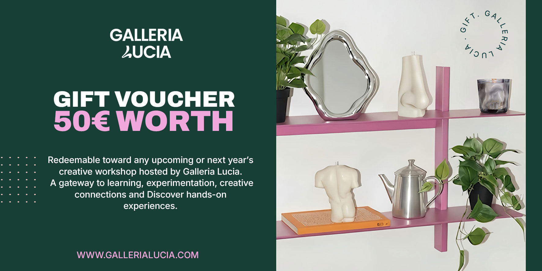 Gift Voucher for Workshops