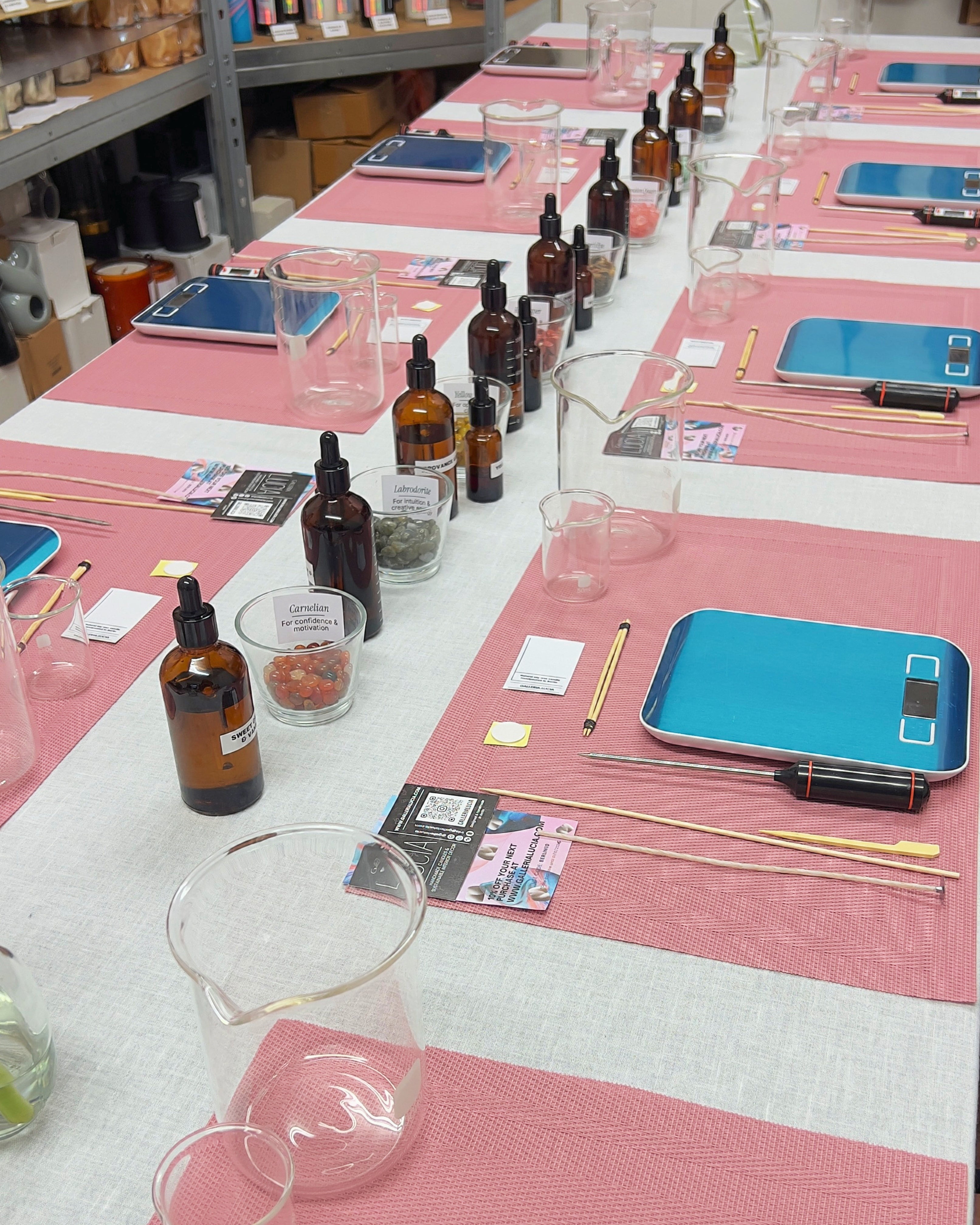 Candle workshop in Berlin